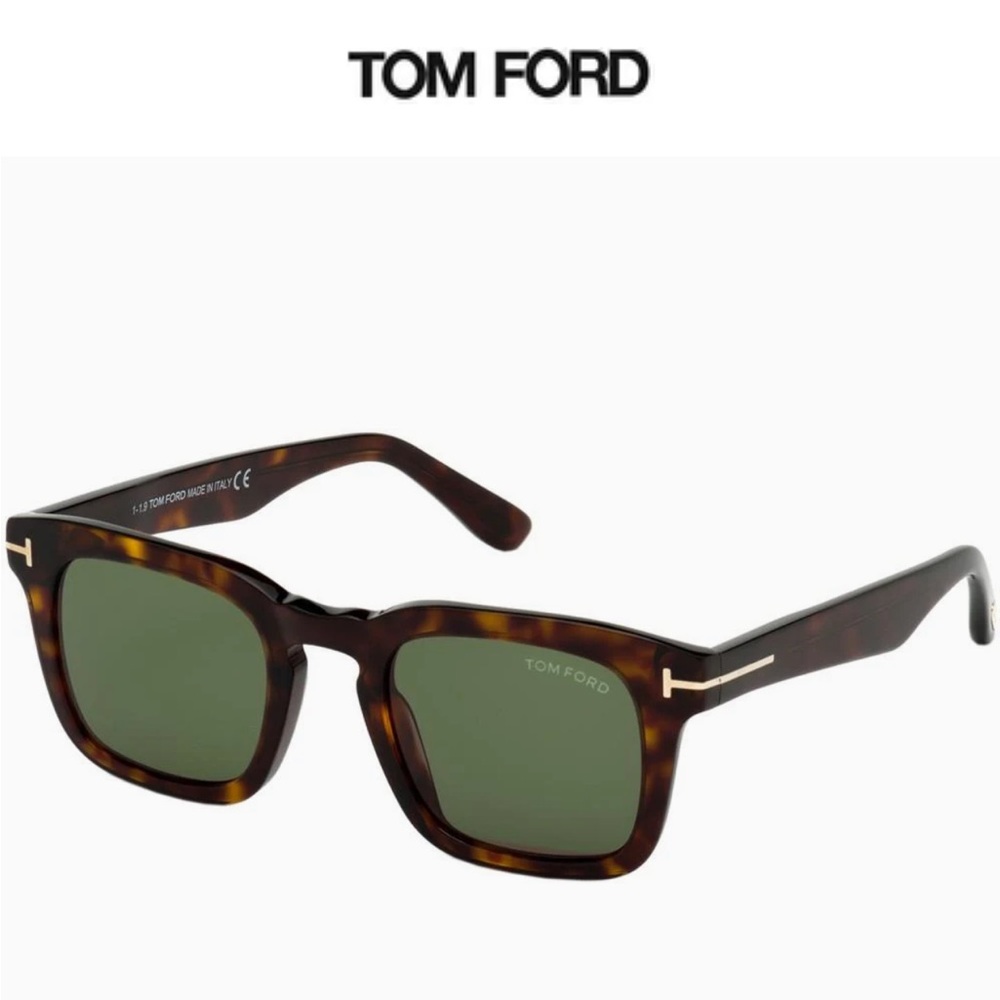 Tom Ford Dax TF 751 Havana Brown Tortoise Sunglasses